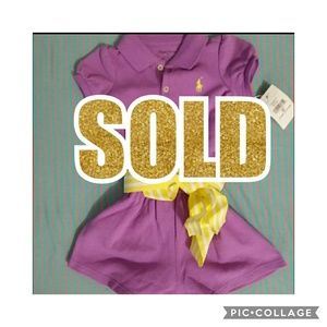 Ralph Lauren Romper NWT